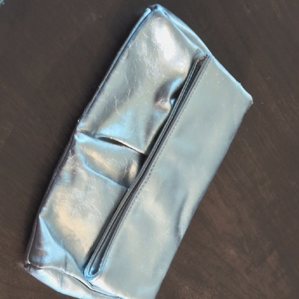 Chic Metallic Clutch